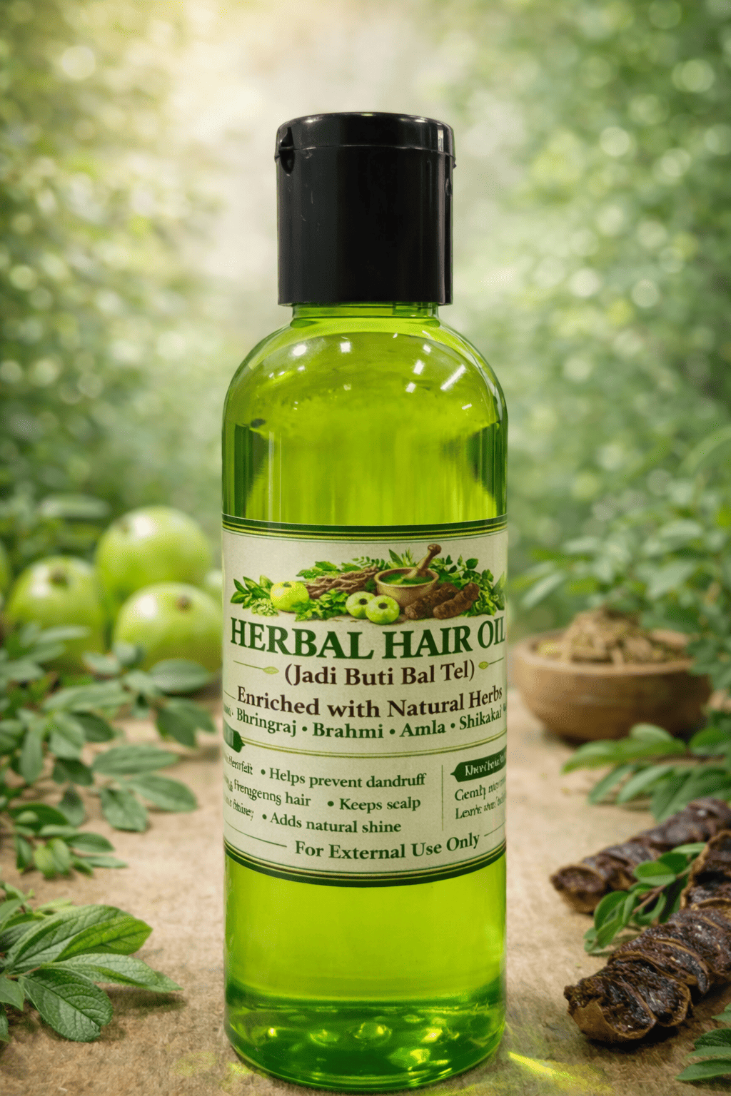 Hairoil000000006dec72088a5c7f91534a8d41 Herbal Hair Oil - Image 1